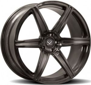 Spoke Gloss Black smedet Magnesium hjul