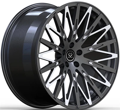 NE -stil 23x10 Custom 1- pc pistol metal og hvide fælge til Benz G63