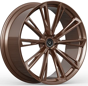 10JX22 og ET21 Custom 1- pc smedede fælge med brugerdefineret bronze
