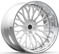 Brugerdefinerede 3-PC smedede fælge 20x9,5 og 21x12 polerede og sølv til Lamborghini Huracan