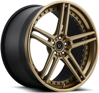 Tilpasset 2-stykke smedet aluminiumslegering til Ferrari 458 Spider21x9|21x12/21 tommer 2-PC smedede fælge 5x114,3