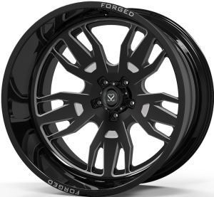 24x14 Gloss Black Wrangler 5x127 Custom Finishes