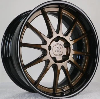 22 tommer tilpassede bronze 2-delte smedede hjul til Chevrolet Camaro billegeringsfælge 5x120