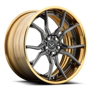 21 tommer 2-delt brugerdefinerede smedede alufælge til Mustang GT500 5x114,3