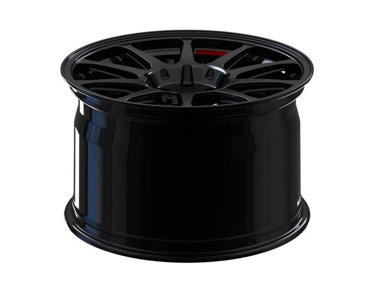 Audi R8 Matte Black 2 Piece Forged Wheel A6061 Aluminum Wheel