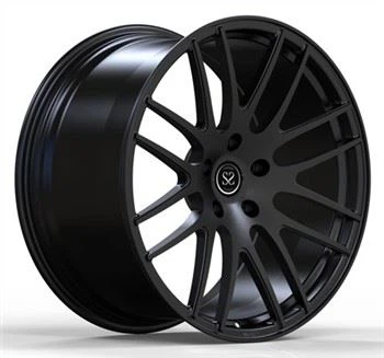 Brugerdefineret konkav satin sort legering 20 tommer 5x112 fælg smedede hjul bilhjul