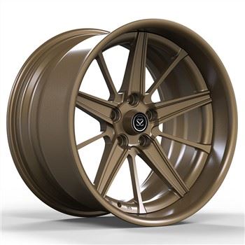 SSJK2071 Fit Jeep Wrangler Bronze 2-PC smedede alufælge Custom 20 21 og 22 tommer 5x127