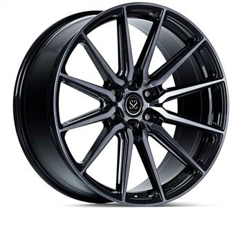 SSWS1023 Til Audi SQ5 Custom 19 20 21 Og 22 Tommer 1 PC Smedet Alufælg Blank Sort 5x112