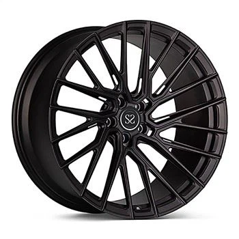 SSWS11039 Til BMW X5 5x112 brugerdefinerede sorte 1-PC smedede alufælge forskudte diametre 19 20 21 og 22 tommer lavet af 6061-T6 aluminiumslegering