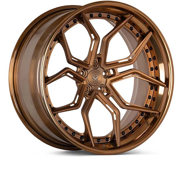 Audi E-tron 3 stk. Smedet sort skrue bronze ansigt Hjul