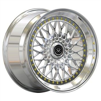 21 tommer 2 stk smedede aluminiumshjul krom tønder og læber Audi RS7 til luksus bilfælge