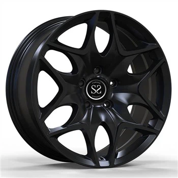 Audi SQ{{0}}.0 TDI Satin Black 10JX22 Custom Forged Monoblok fælge