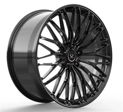 Bugatti Veyron specialsmedede aluminiumsfælge forskudt 20 og 21" glans sort