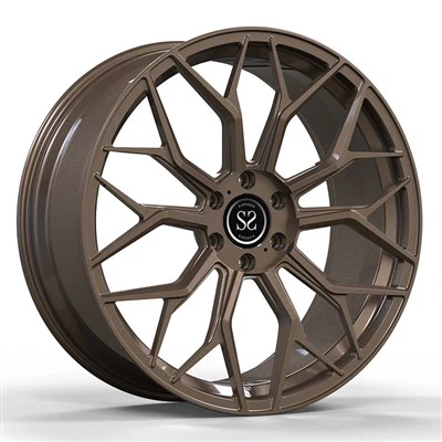 Gmc Yukon XL 2022 Custom 1-PC smedet aluminiumslegering fælg 20x9 6-139.7 Bronze